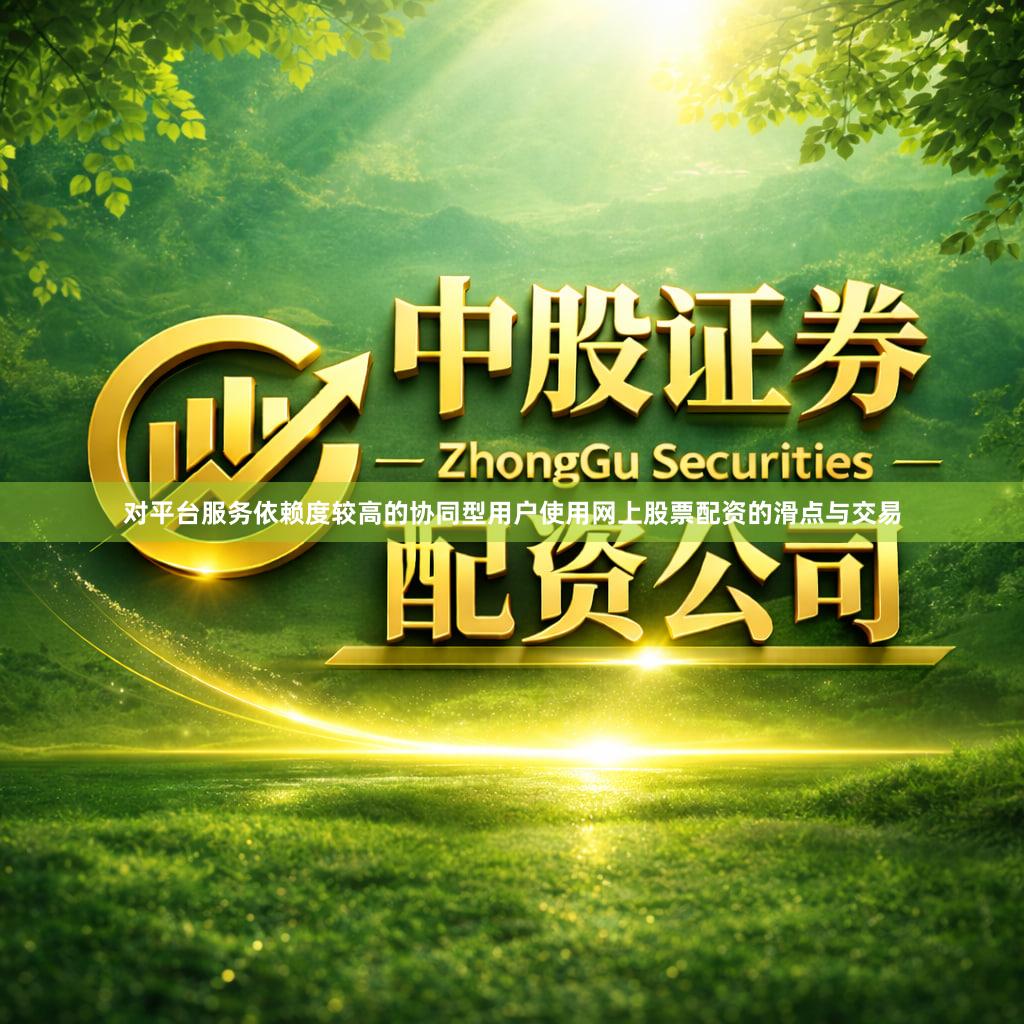 对平台服务依赖度较高的协同型用户使用网上股票配资的滑点与交易
