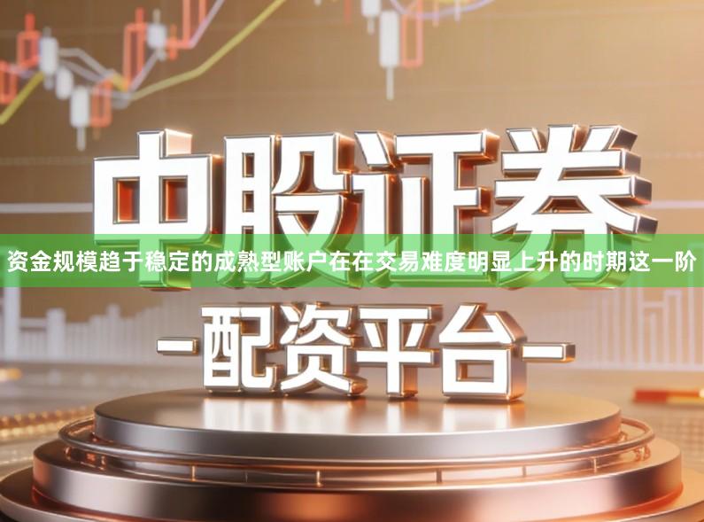 资金规模趋于稳定的成熟型账户在在交易难度明显上升的时期这一阶