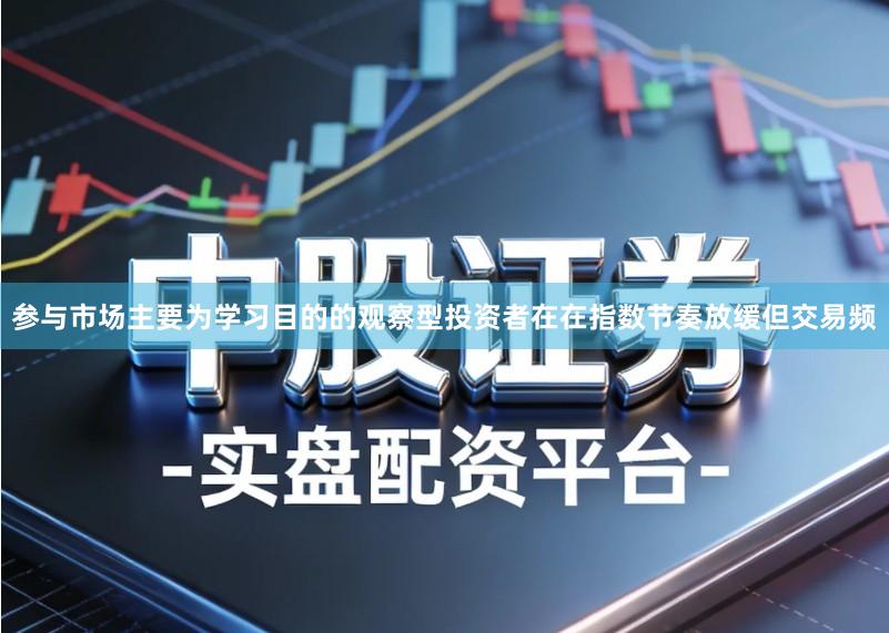 参与市场主要为学习目的的观察型投资者在在指数节奏放缓但交易频