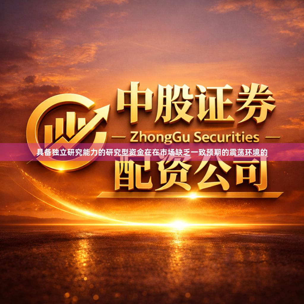 具备独立研究能力的研究型资金在在市场缺乏一致预期的震荡环境的