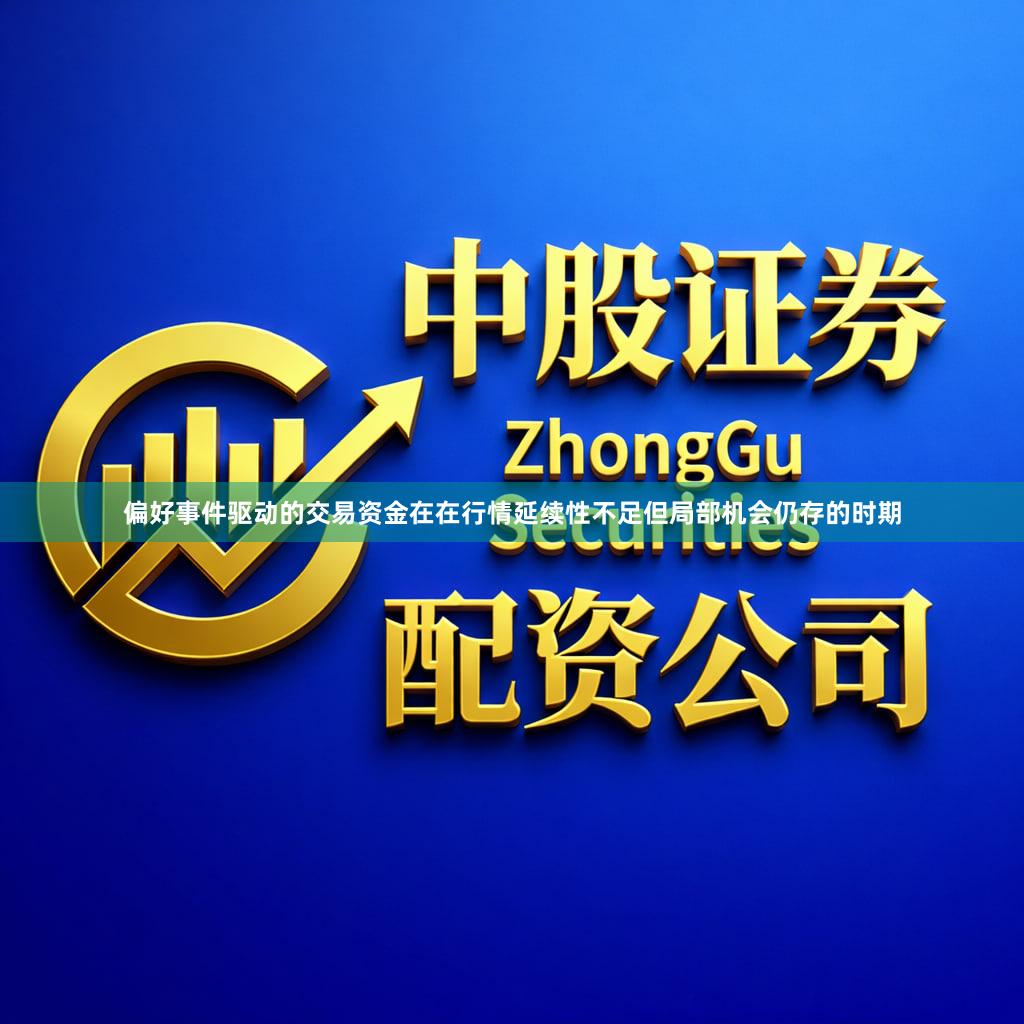 偏好事件驱动的交易资金在在行情延续性不足但局部机会仍存的时期